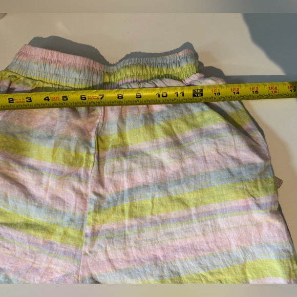 Frankie’s Bikinis Lou High Waisted Stripe Shorts Summer Stripe Sz Small - Picture 10 of 14